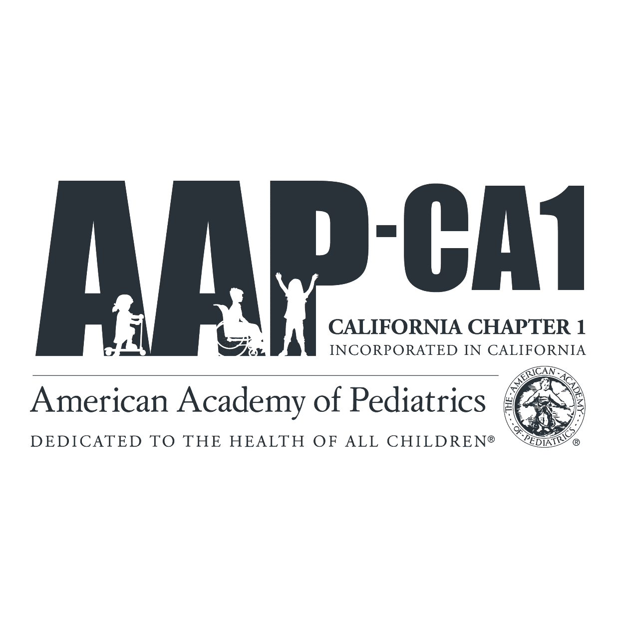 American Academy of Pediatrics - California Chapter 1 logo
