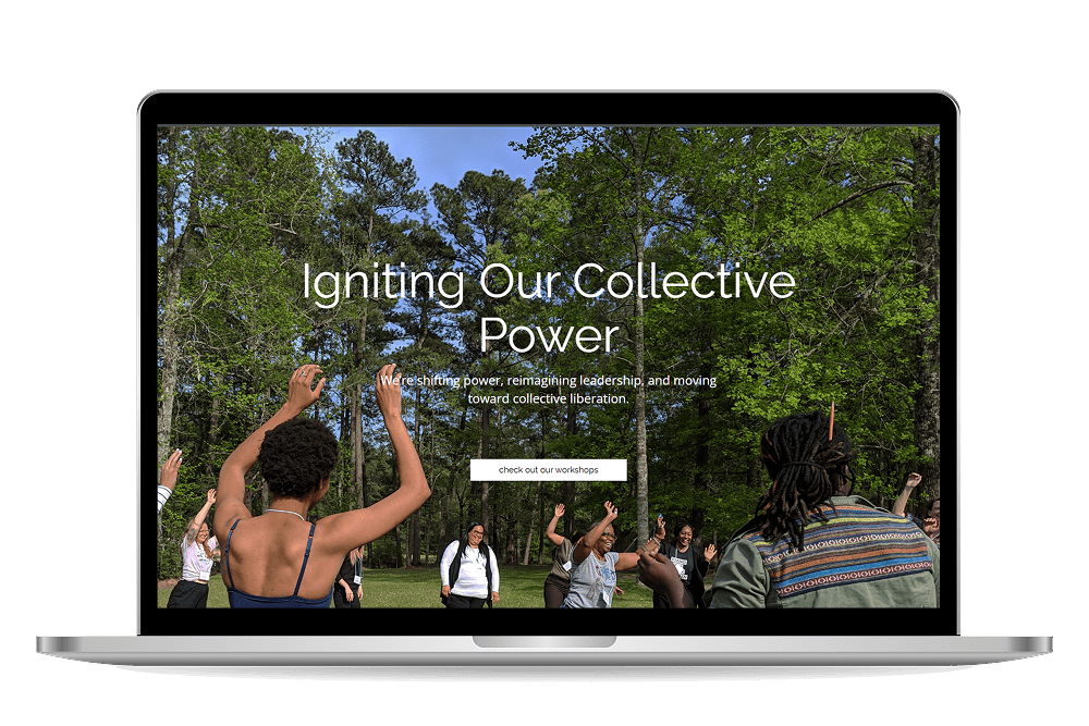 CompassPoint homepage mockup
