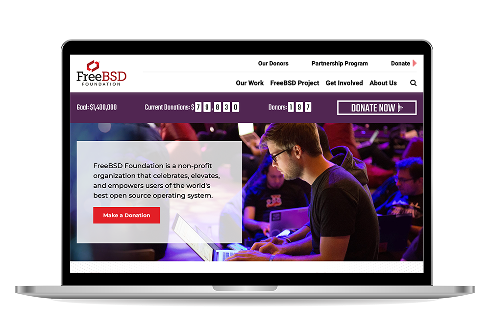 FreeBSD site mockup